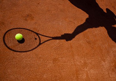 Omniclay synthetic clay tennis court surface by en Tout Cas
